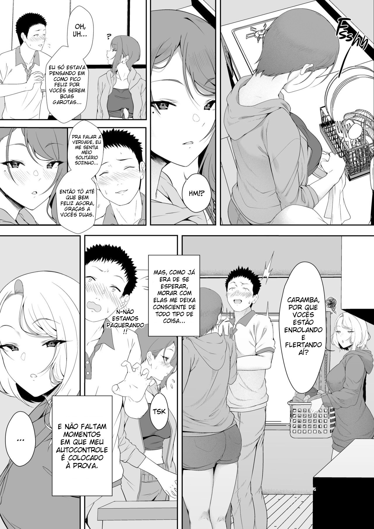 Mandando Ver Com Um Harém de Gyarus - Página 13