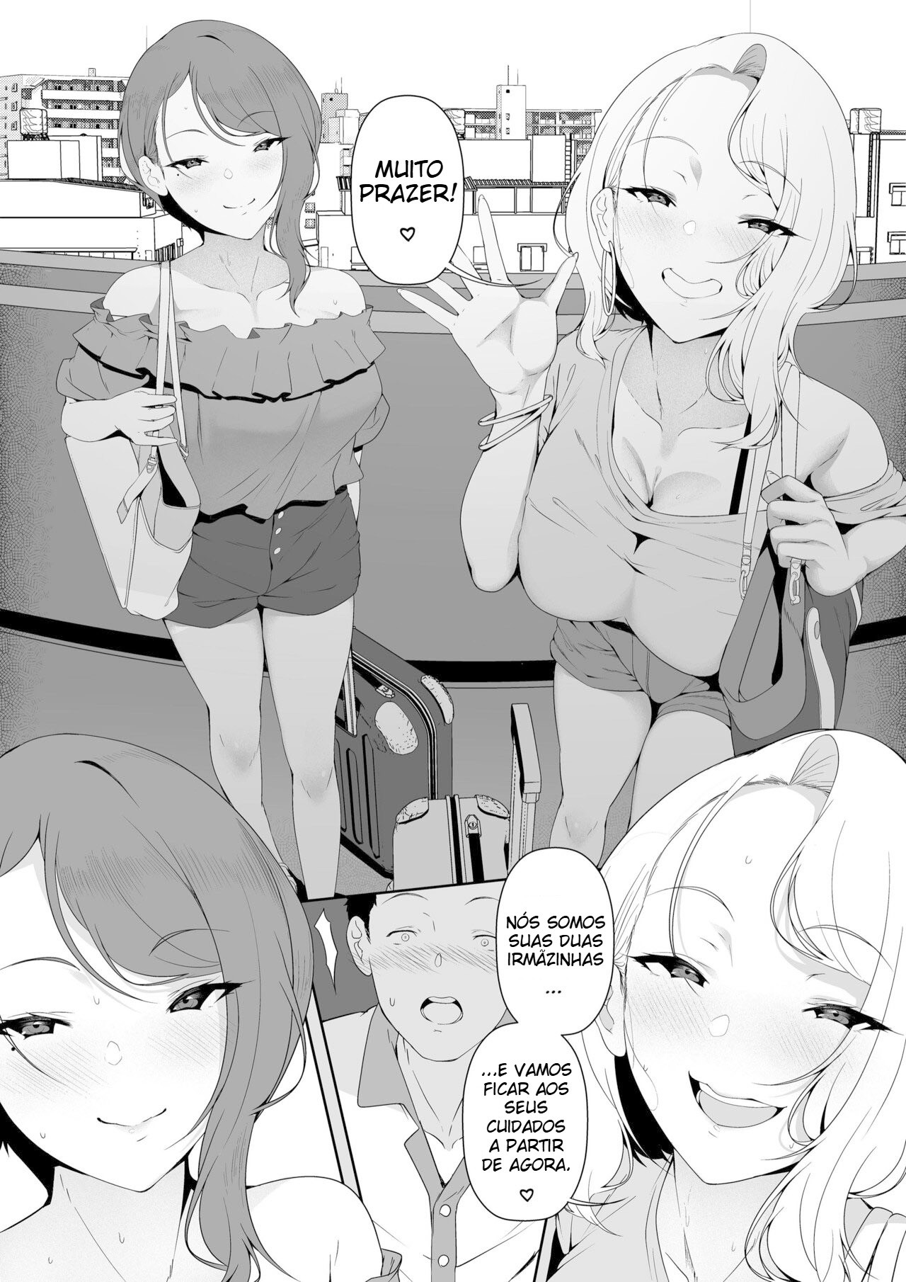 Mandando Ver Com Um Harém de Gyarus - Página 9