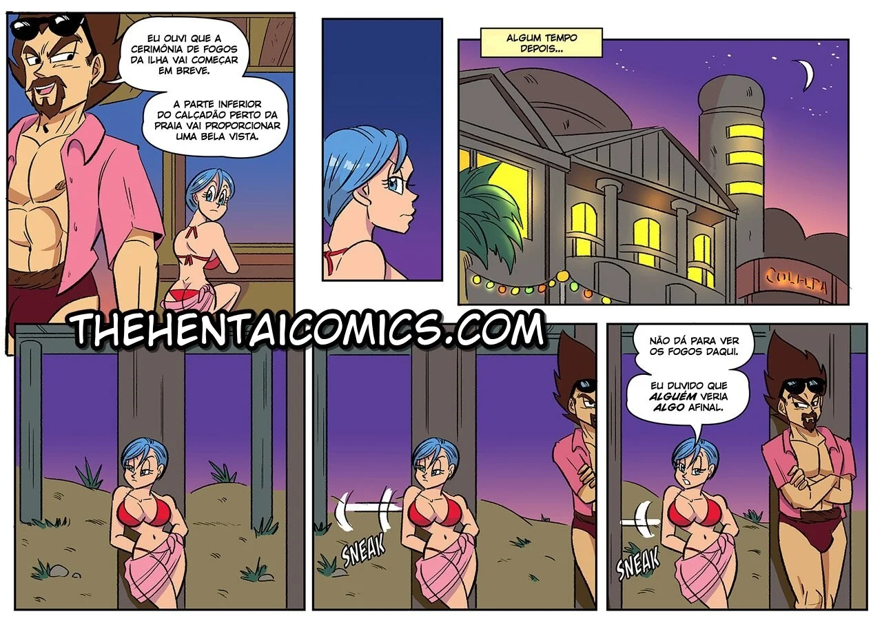 Summer Paradise VL.01 | Dragon Ball Hentai - Página 4
