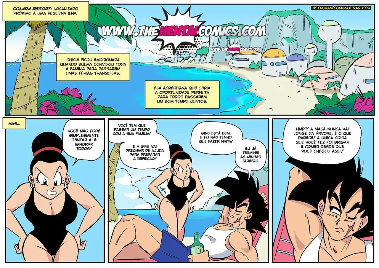 Summer Paradise VL.02 | Dragon Ball Hentai - Página 2